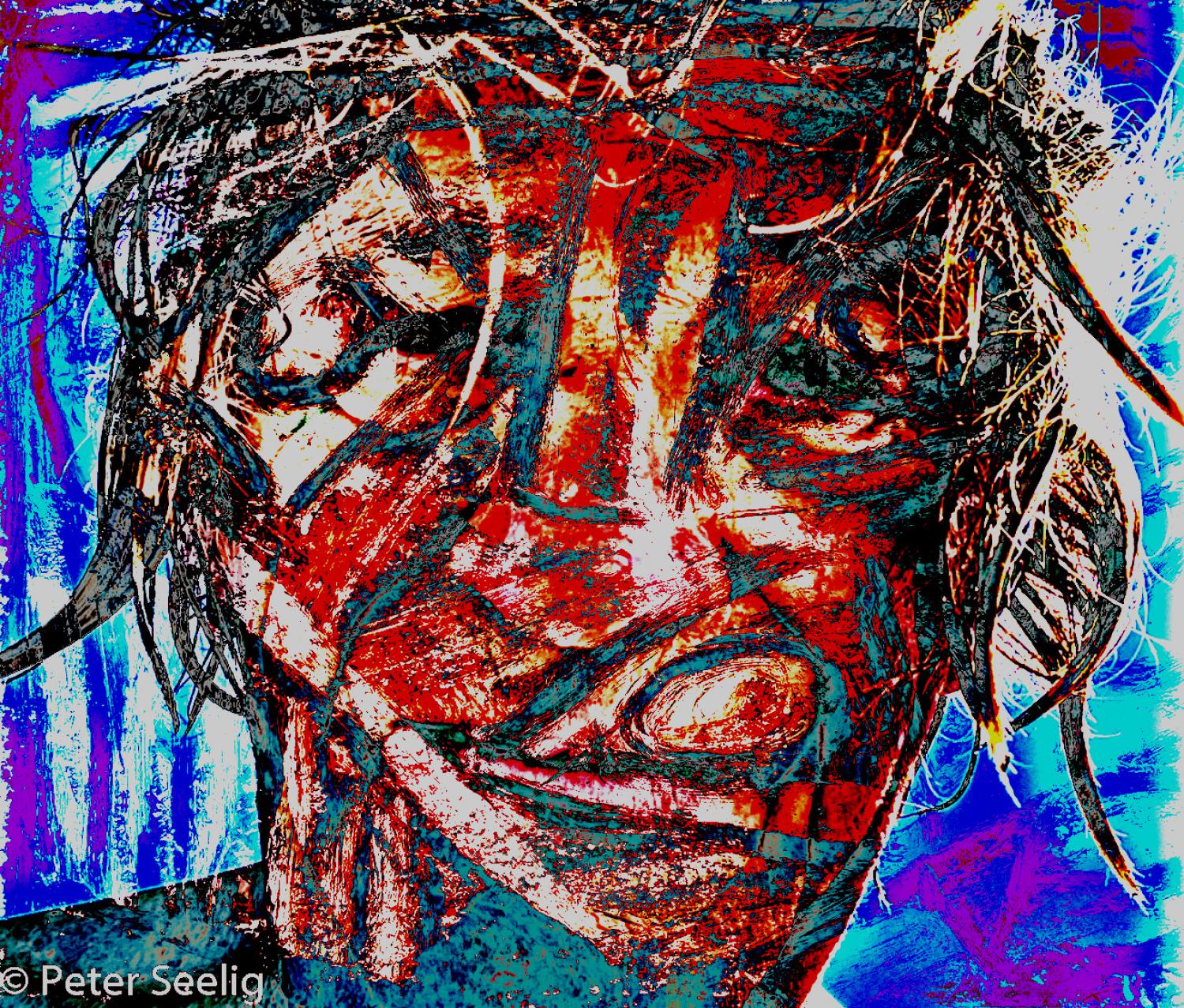 Arrivato giorno uno - digital art , 2023 , (pietrasanta20230606)