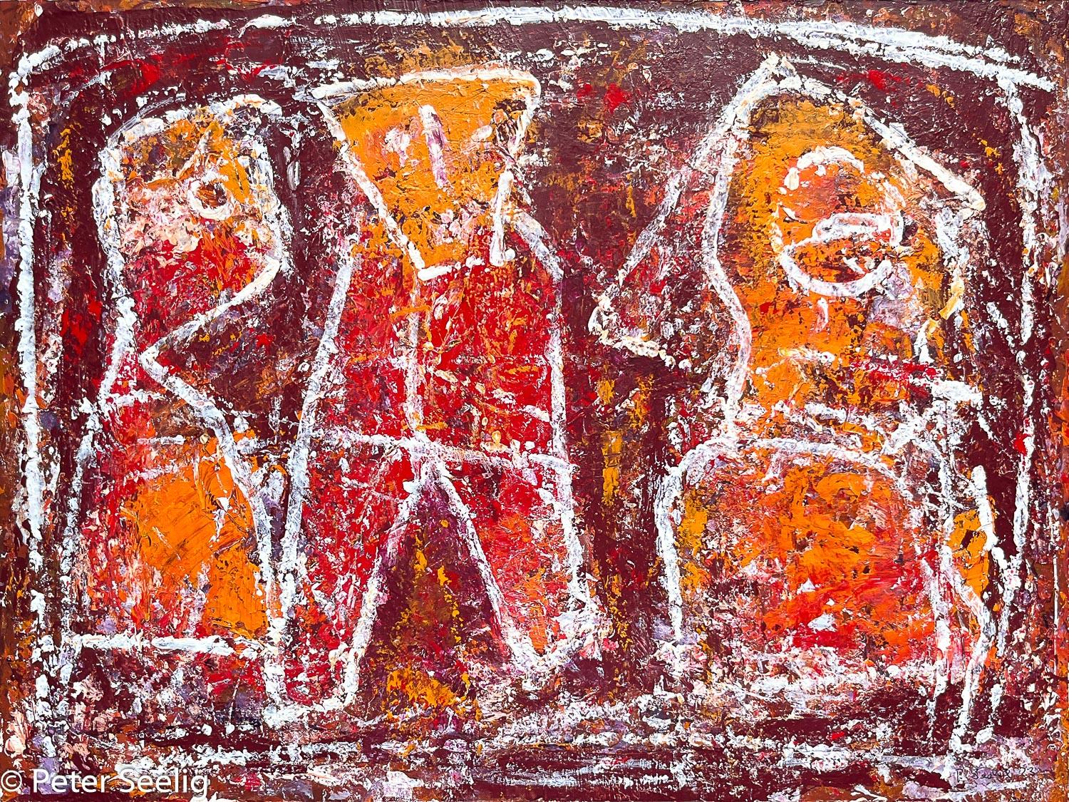 Works on Paper 2023 - acrylic on paper , 42x56cm , 2023 , (WOP20230683)